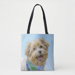 Glen of Imaal Terrier Painting - Original Dog Art Tote Bag