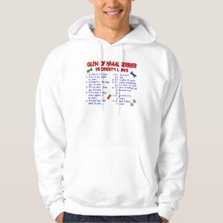 GLEN OF IMAAL TERRIER Property Laws Hoodie