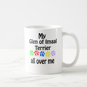 Glen of Imaal Terrier Walks Design Coffee Mug