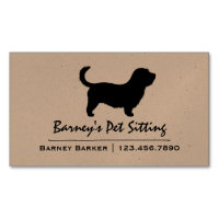 Glen of Imaal Terrier with Long Tail Silhouette
