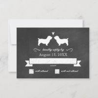 Glen of Imaal Terriers Wedding Reply RSVP