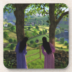 Glen of the Twins Cork Coasters