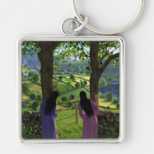 Glen of the Twins Keychain