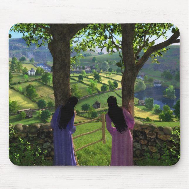 Glen of the Twins Mousepad (Front)