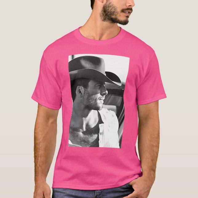 Glen Powell Bw Kids T-Shirt (Front)