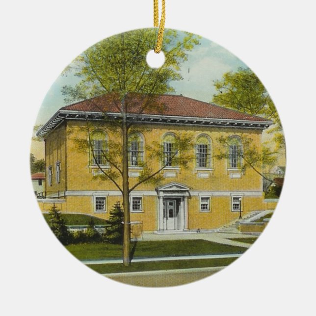 Glen Ridge Public Library Ornament (Front)