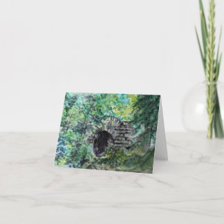 Glen Span Arch natural landscape  Thank You Card