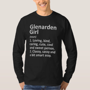 Glenarden Girl Md Maryland Funny City Home Roots T-Shirt