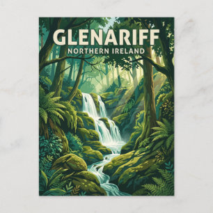 Glenariff Forest Park Northern Ireland Postcard