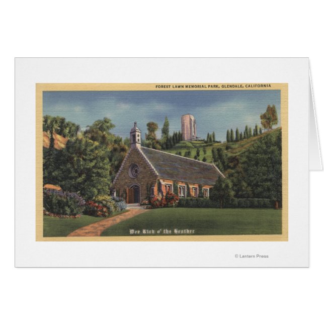 Glencairn, Replica of Annie Laurie's Church (Front Horizontal)