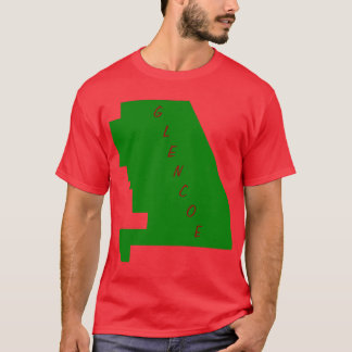 Glencoe IL map T-Shirt