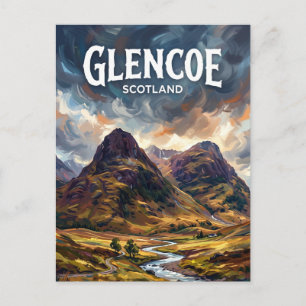 Glencoe Scotland Postcard