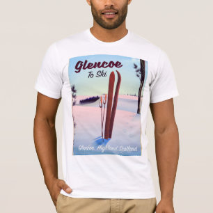 Glencoe To Ski travel poster T-Shirt
