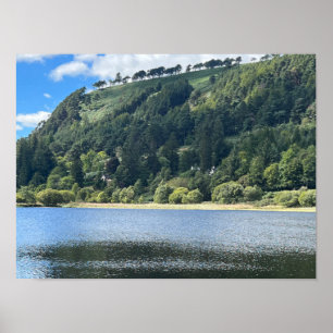 Glendalaugh Lakes County Wicklow Ireland Europe Poster