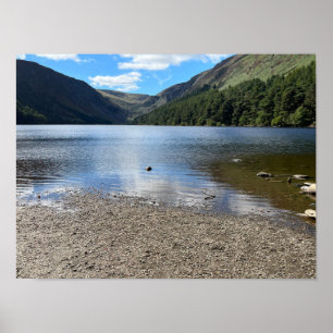 Glendalaugh Lakes County Wicklow Ireland Europe Poster