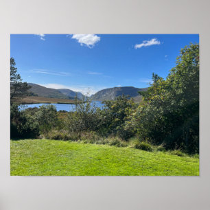 Glendalaugh Lakes County Wicklow Ireland Europe Poster