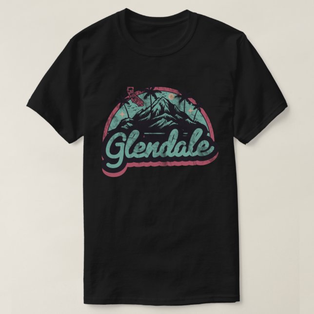 Glendale, California T-Shirt (Design Front)