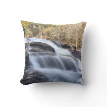 Glendale Falls Throw Pillow by Zone_413