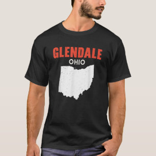 Glendale Ohio USA State America Travel Ohioan T-Shirt