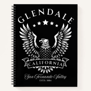 Glendale San Fernando Valley California Vintage Notebook
