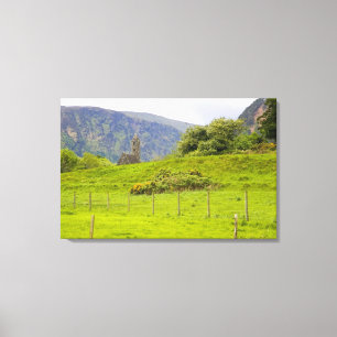 Glendalough, Ireland. Glendalough is one of Canvas Print