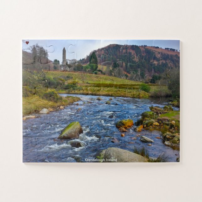 Glendalough Ireland. Jigsaw Puzzle (Horizontal)