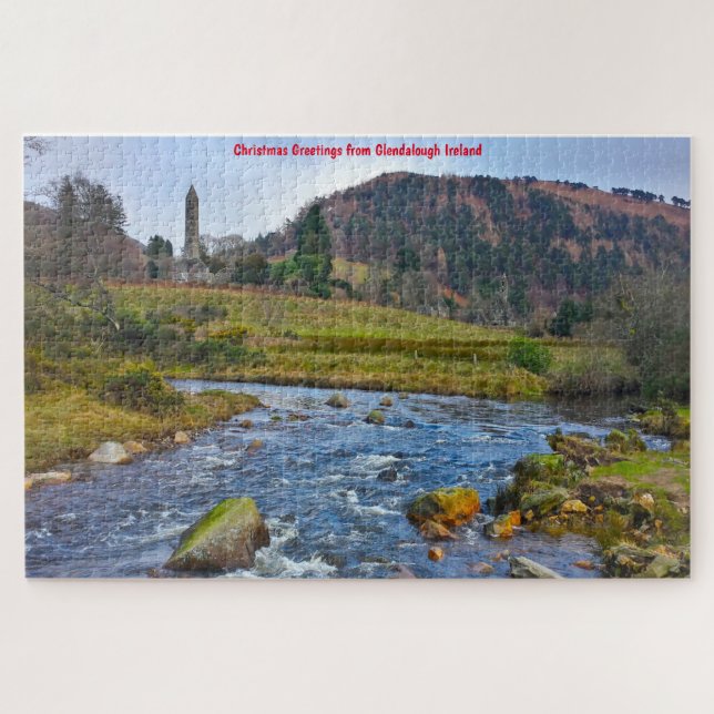 Glendalough Ireland. Jigsaw Puzzle (Horizontal)