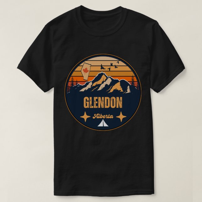 Glendon, Alberta T-Shirt (Design Front)