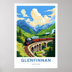 Glenfinnan Scotland Travel Print