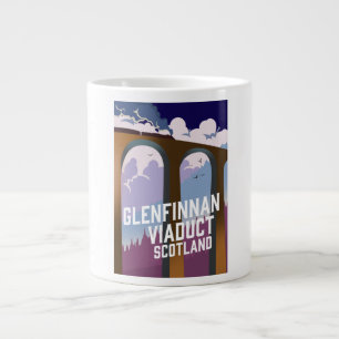 Glenfinnan Viaduct Scotland Large Coffee Mug