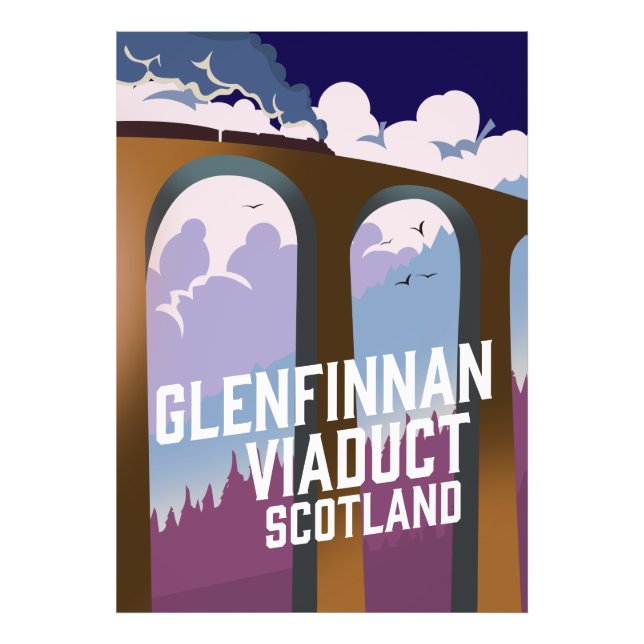 Glenfinnan Viaduct Scotland Photo Print (Front)