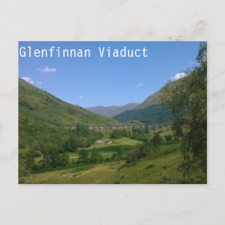 Glenfinnan Viaduct, Scotland Postcard