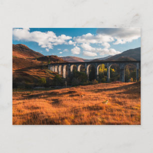 Glenfinnan Viaduct, Scotland Postcard