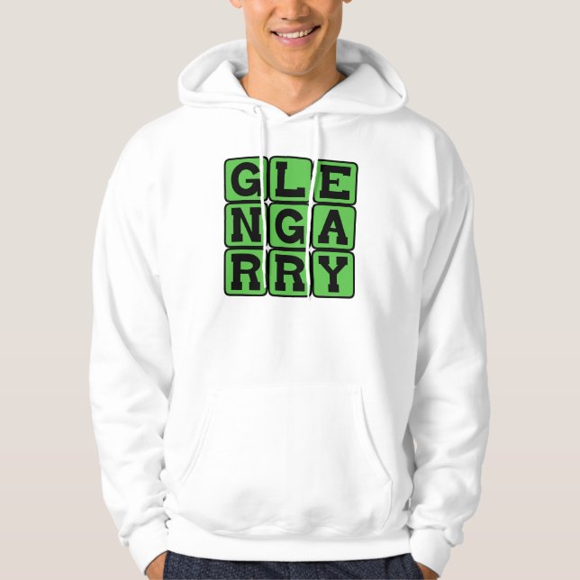 Glengarry, Boat-Shaped Hat Hoodie (Front)