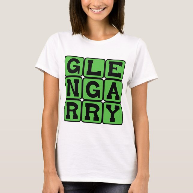 Glengarry, Boat-Shaped Hat T-Shirt (Front)