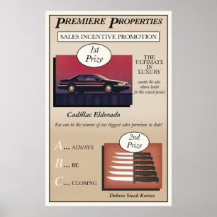 Glengarry Glen Ross Sales Poster