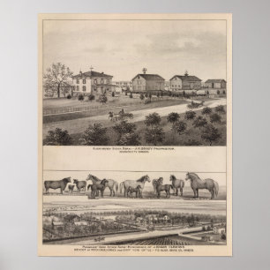 Glenhaven and Pleasant View, Kansas Poster