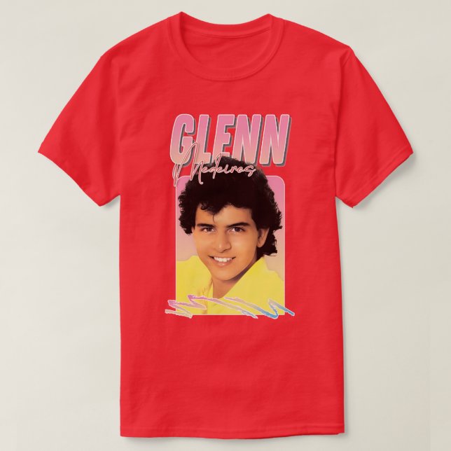 Glenn Medeiros 80s Fan T-Shirt (Design Front)
