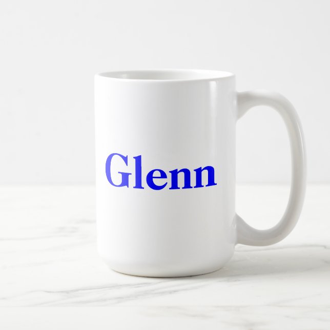 Glenn on a Las Vegas Coffe MUG (Right)