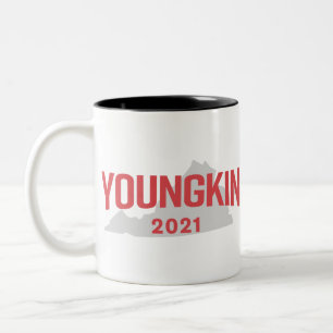 Glenn Youngkin for Virginia Governor Two-Tone Coffee Mug