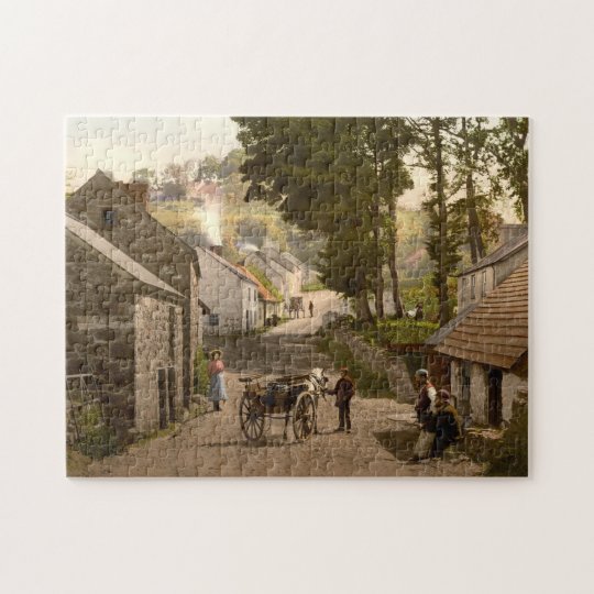 Glenoe Village, County Antrim, Northern Ireland Jigsaw Puzzle Zazzle
