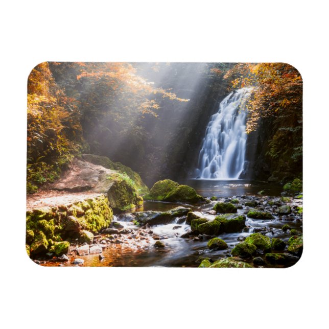 Glenoe Waterfall | County Antrim, Northern Ireland Magnet (Horizontal)