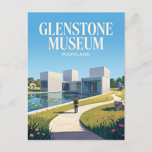 Glenstone Museum USA Postcard (Front)