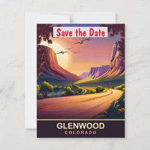 Glenwood Canyon Colorado River Wedding Invitation