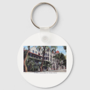 Glenwood Mission Inn, Riverside CA Vintage Key Ring