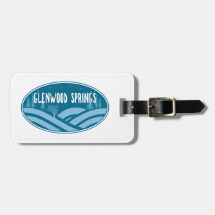 Glenwood Springs Colorado Outdoors Luggage Tag