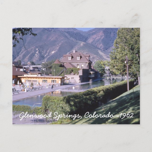 Glenwood Springs Colorado Postcard (Front)