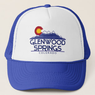 Glenwood Springs Colorado wood mountains hat