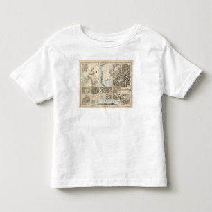 Gletscherkarte - Glacier Atlas Map Toddler T-Shirt