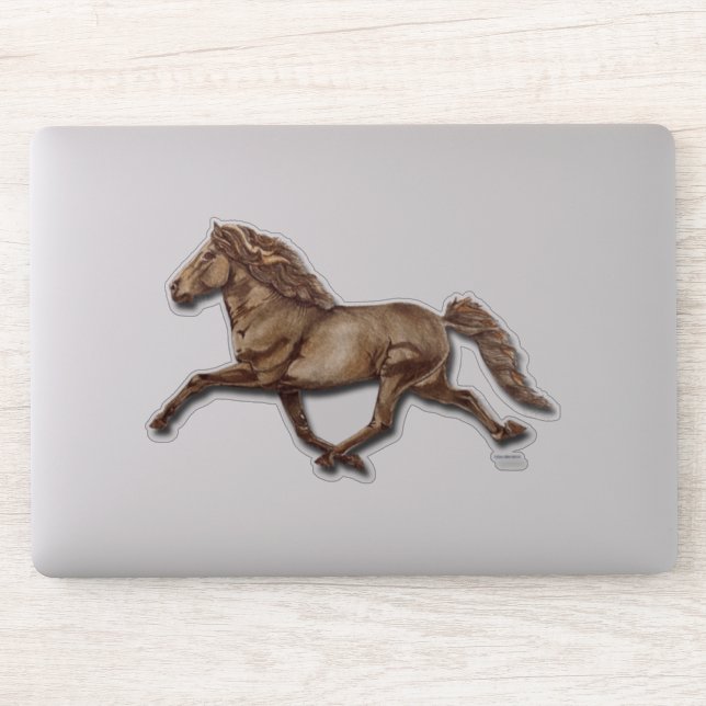 Gletta in Bronze Icelandic Horse (Computer)